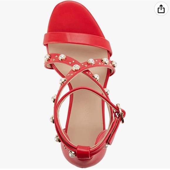 KARL LARGERFELD PARIS WOMENS CEDRA DRESS SANDALS - Picture 4 of 5